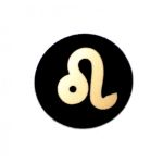  Shungite round plate for cell phone "LEO", fig. - Shungite.com 