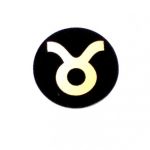  Shungite round plate for cell phone "TAURUS", fig. - Shungite.com 