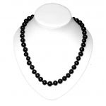  Shungite necklace 55 cm with black glass beads, fig. - Shungite.com 