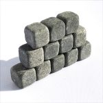  Set of 12 tumbled unpolished tulikivi cubes 15 mm, fig. - Shungite.com 