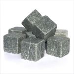  Set of 9 unpolished tulikivi cubes 20 mm, fig. - Shungite.com 
