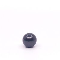  Shungite polished bead 10 mm with hole, fig. - Shungite.com 