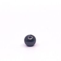  Shungite polished bead 8 mm with hole, fig. - Shungite.com 