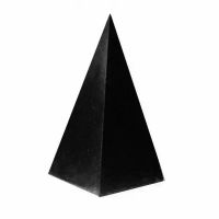  Unpolished High Shungite Pyramid 80 mm, fig. - Shungite.com 