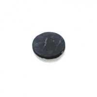  Unpolished Shungite round plate for cell phone 19 мм, fig. - Shungite.com 