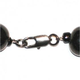  Shungite necklace 55 cm with black glass beads, fig. - Shungite.com 