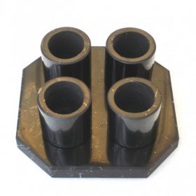  Set of 4 Shungite Shot Glasses and Serving Tray, fig. - Shungite.com 