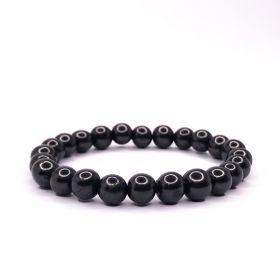  8 mm Shungite bracelet with an elastic band, fig. - Shungite.com 
