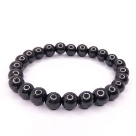  8 mm Shungite bracelet with an elastic band, fig. - Shungite.com 