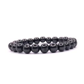  8 mm Shungite bracelet with an elastic band, fig. - Shungite.com 