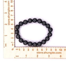  10 mm Shungite bracelet with an elastic band, fig. - Shungite.com 