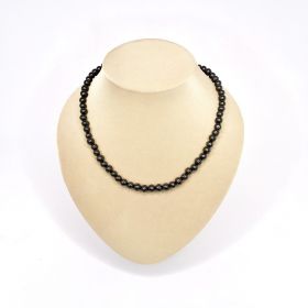  Shungite necklace 45 cm with beads 6 mm, fig. - Shungite.com 