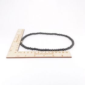  Shungite necklace 45 cm with beads 6 mm, fig. - Shungite.com 