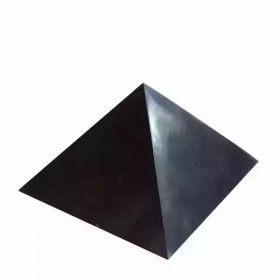  Polished Shungite pyramid 50 mm, fig. - Shungite.com 