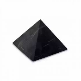  Unpolished Shungite pyramid 40 mm, fig. - Shungite.com 