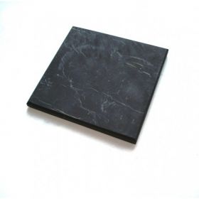  Unpolished Shungite tile 10x10 cm, fig. - Shungite.com 