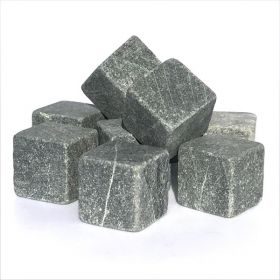  Set of 9 unpolished tulikivi cubes 20 mm, fig. - Shungite.com 