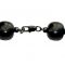  Shungite necklace "Tumbled Cube" with black glass beads, fig. - Shungite.com 