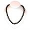  Shungite necklace 55 cm with gold glass beads, fig. - Shungite.com 