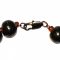  Shungite necklace 55 cm with gold glass beads, fig. - Shungite.com 