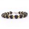  Shungite bracelet with lock "Gold flower", fig. - Shungite.com 