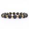  Shungite bracelet with an elastic band "Gold flower", fig. - Shungite.com 