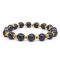  Shungite bracelet with an elastic band "Gold flower", fig. - Shungite.com 